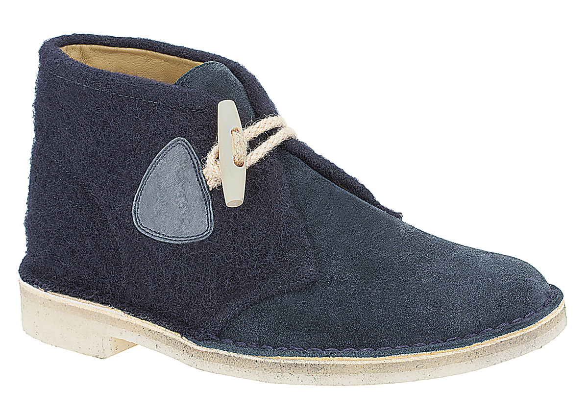 CLARKS ORIGINALS Desert Duffle Navy C#8AAF25_bassa