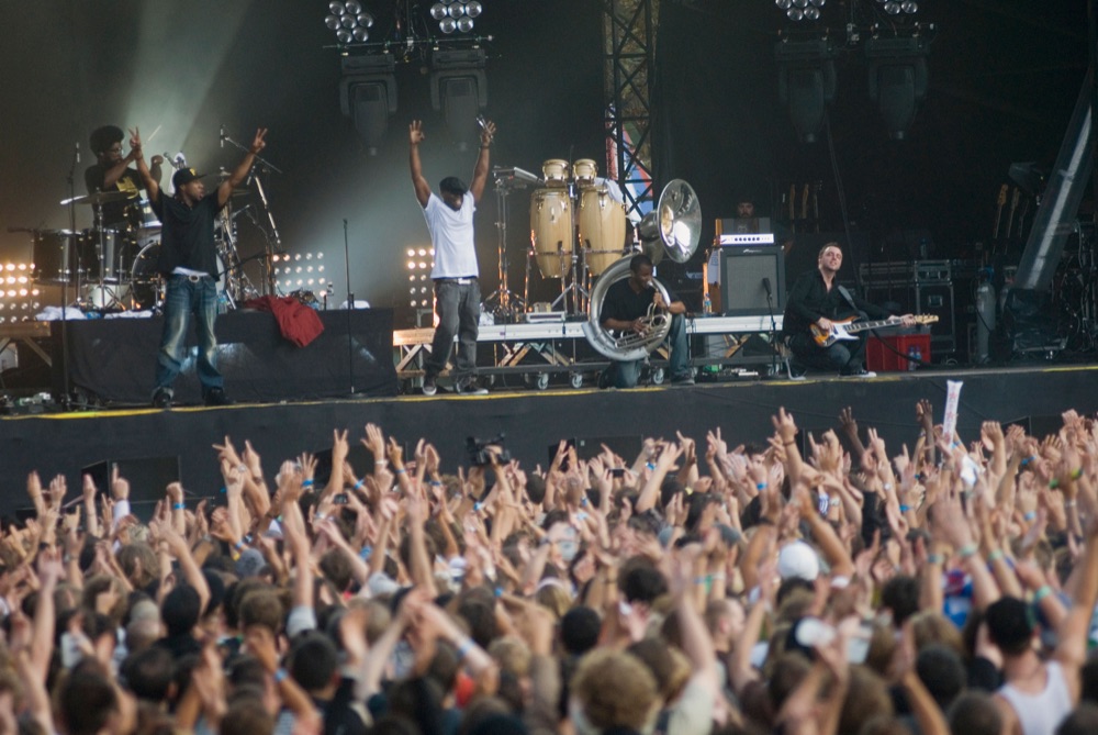France, Paris region, St Cloud, Rock en Seine music festival