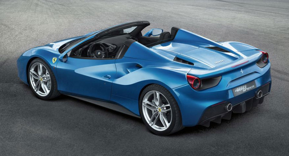 Ferrari 488 Spider - (Credits: Ferrari)