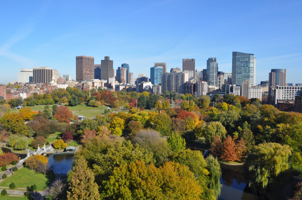 Boston Massachusetts fall
