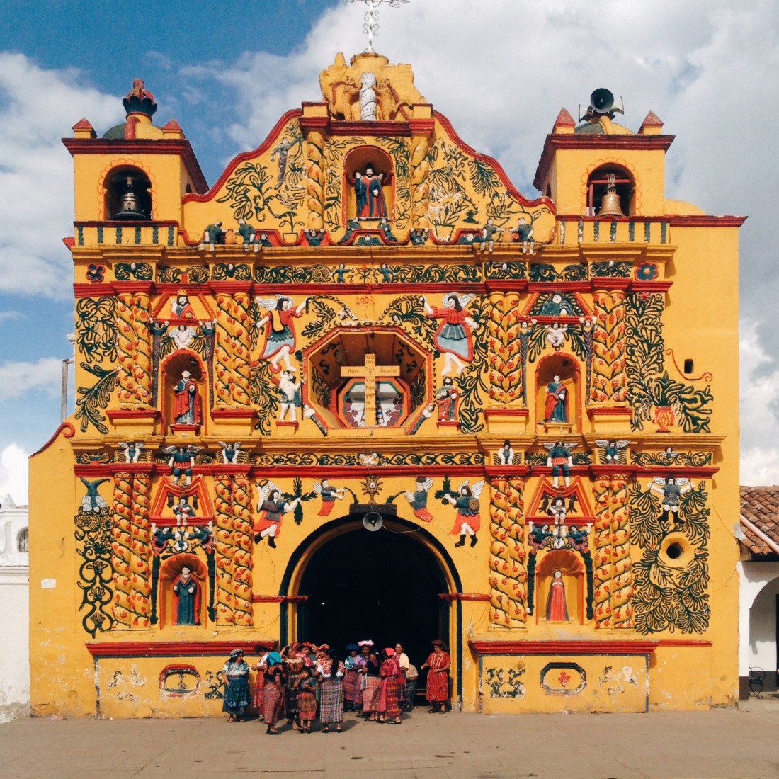 Guatemala Chiesa di San Andres Xecul