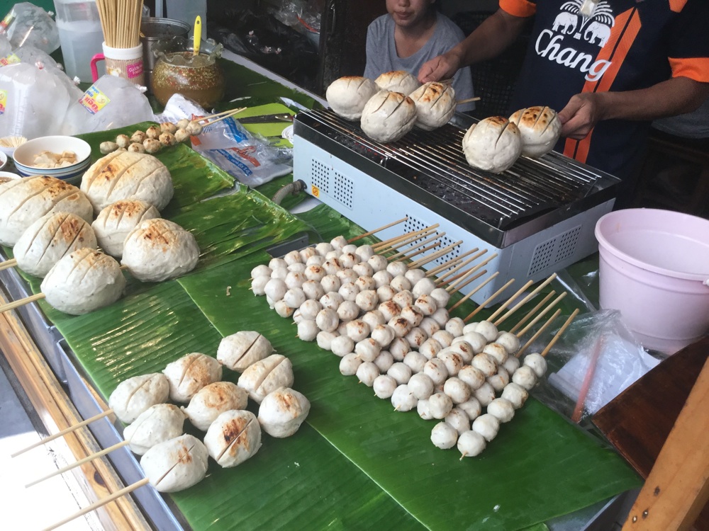 Bankok mercato Pak Khlong Talat