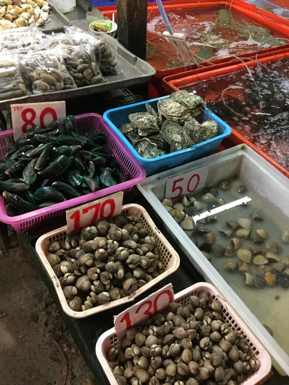 Rawai mercato del pesce