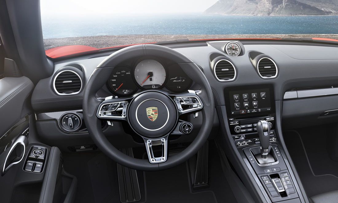 porsche-718-boxster-interno