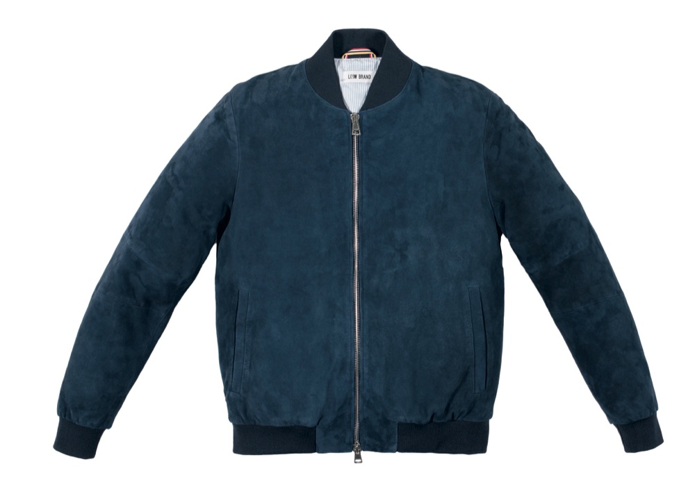 LOW BRAND_ss16 suede bomber