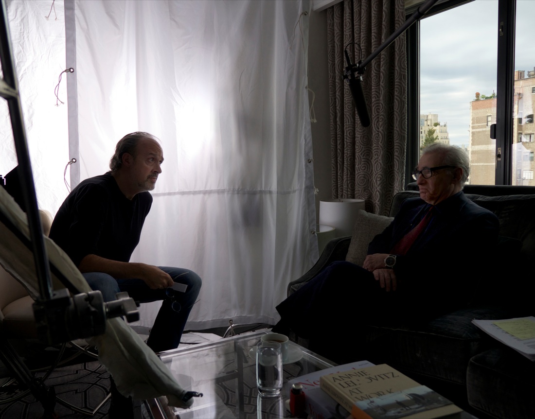 Martin Scorses con Kent Jones