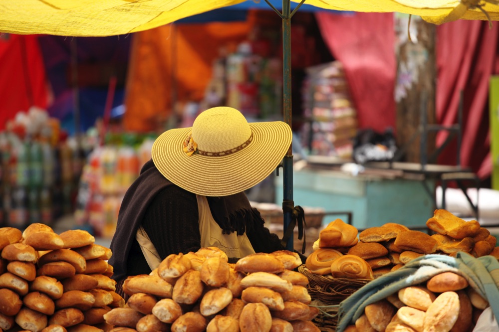 marcket-La-Paz-Bolivia