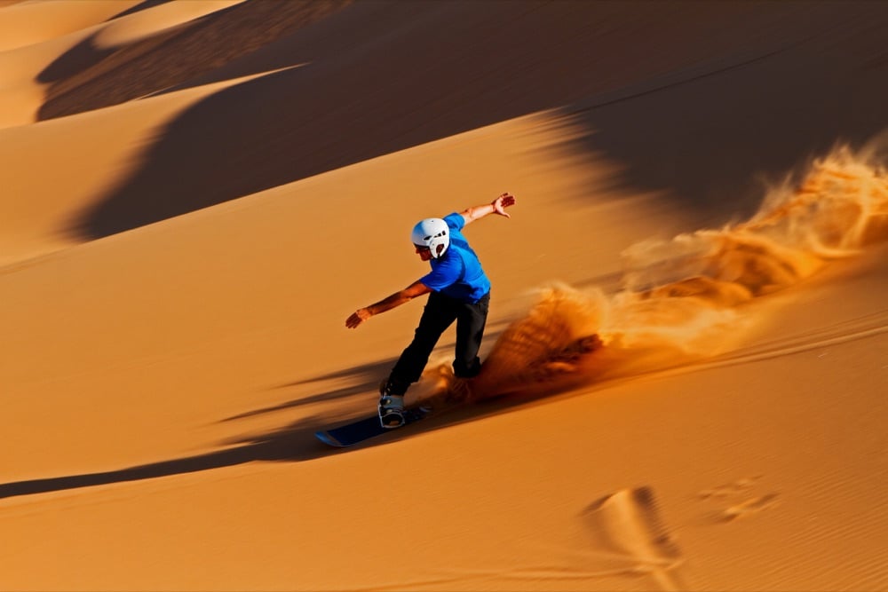 sand boarding