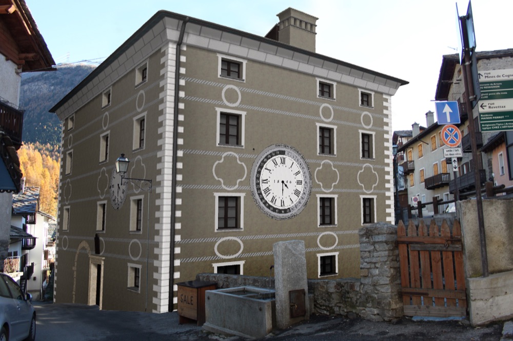 v casa dell'orologio