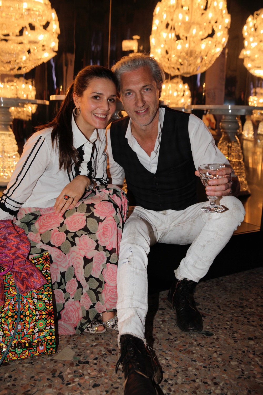 Margherita Maccapani Missoni and Marcel Wanders