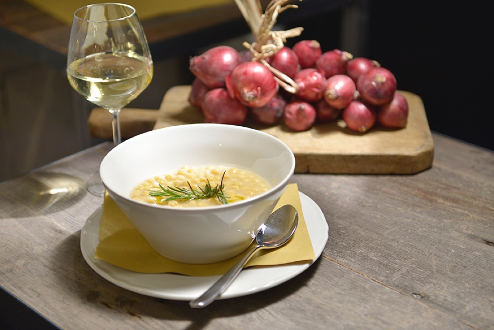 Zuppa di ceci e vino bianco da PreTesto