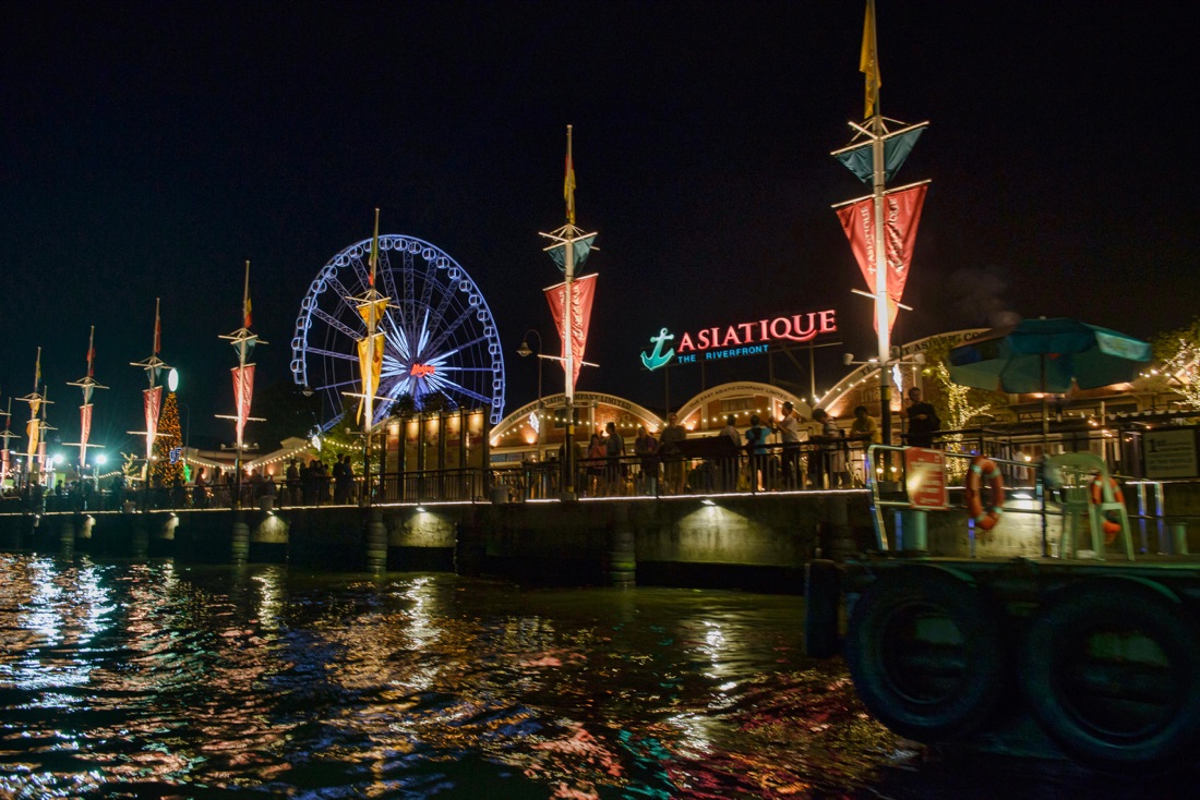Asiatique, the night market on the Chao Phraya River, Bangkok, Thailand