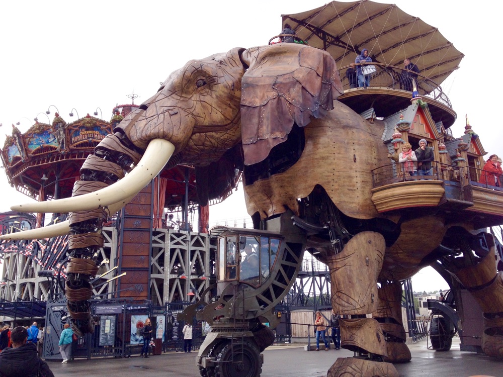 Città Nantes Machines de l'Ile