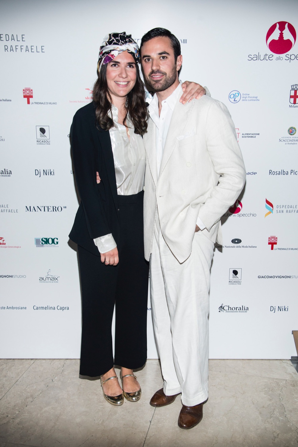 Evento Charity Dee di Vita e Mantero - Costanza Della Gherardesca e Guido Taroni