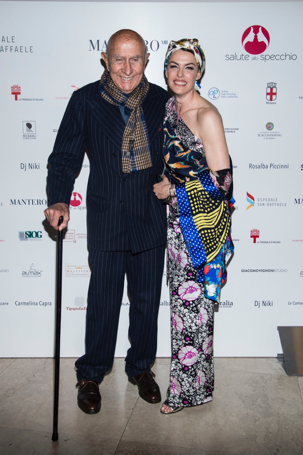 Evento Charity Dee di Vita e Mantero - Da sx Beppe Modenese , Maria Mantero