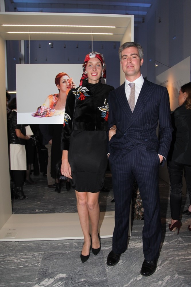 Evento Charity Dee di Vita e Mantero - Da sx Matilde Borromeo, Ernesto Von Fursemberg