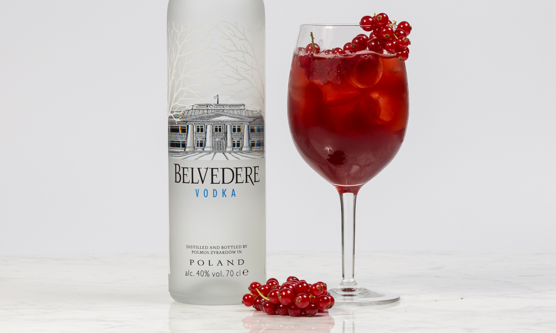 Cocktail vodka Belvedere
