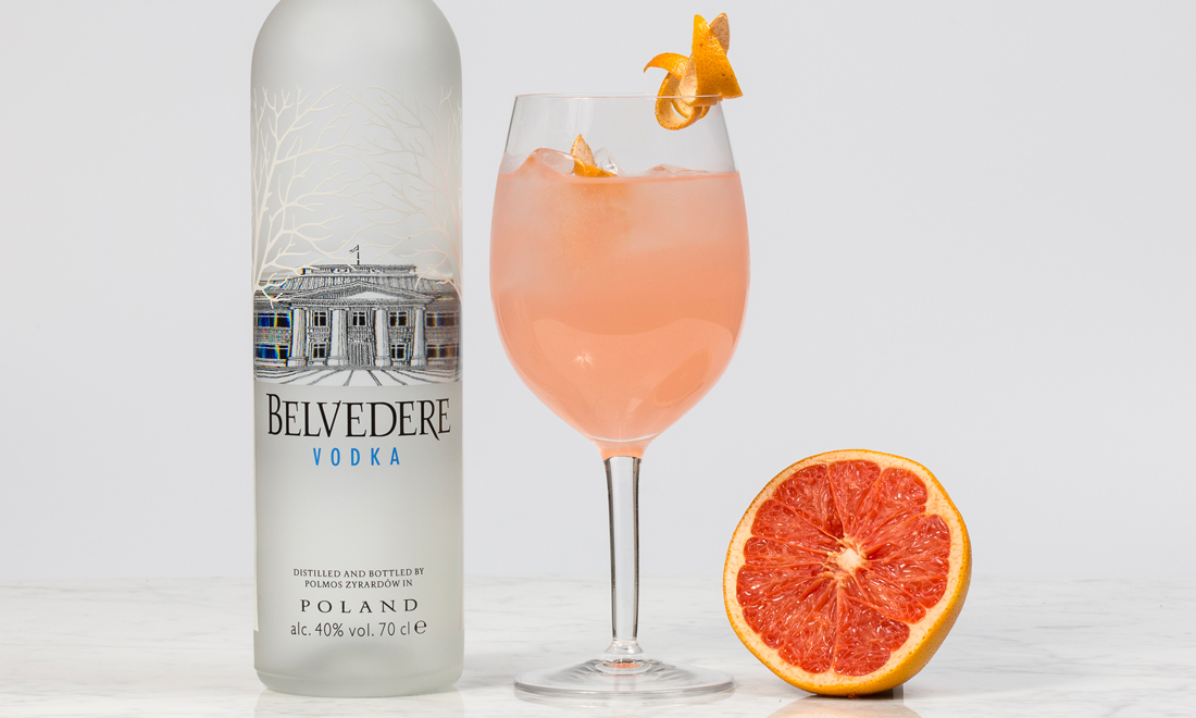 Cocktail vodka Belvedere