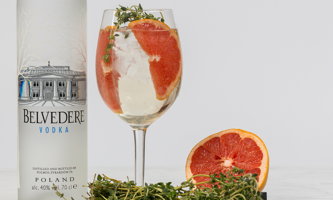Cocktail vodka Belvedere