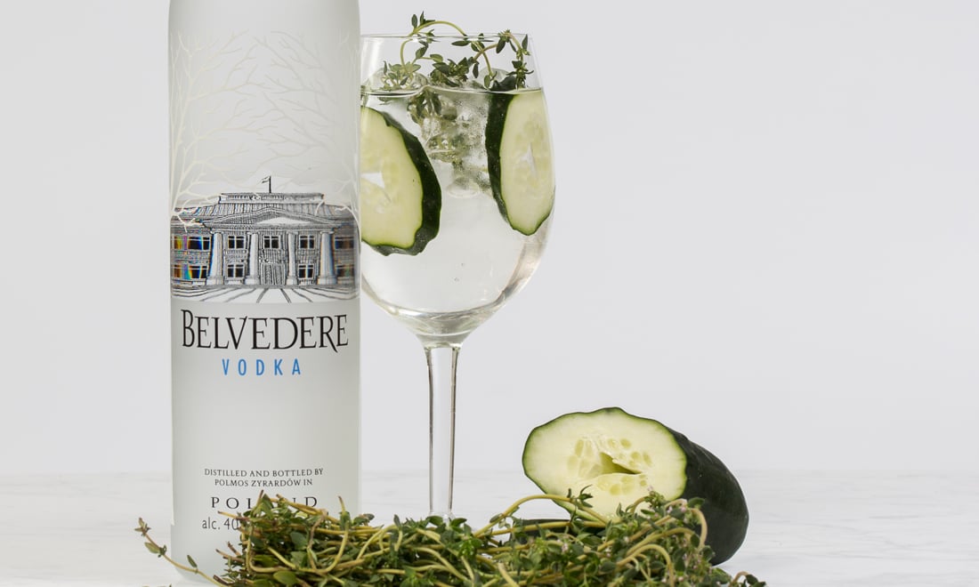 Cocktail vodka Belvedere