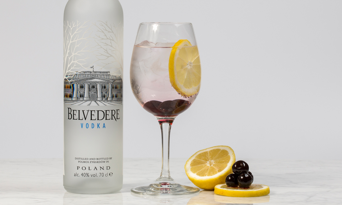 Cocktail vodka Belvedere