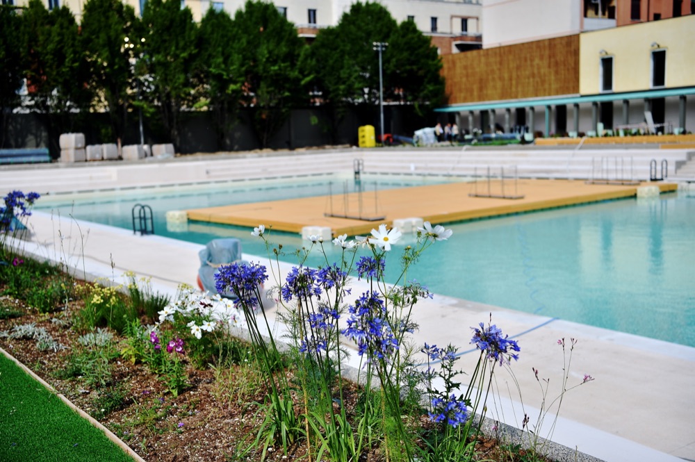 Pedana galleggiante Piscina_caimi