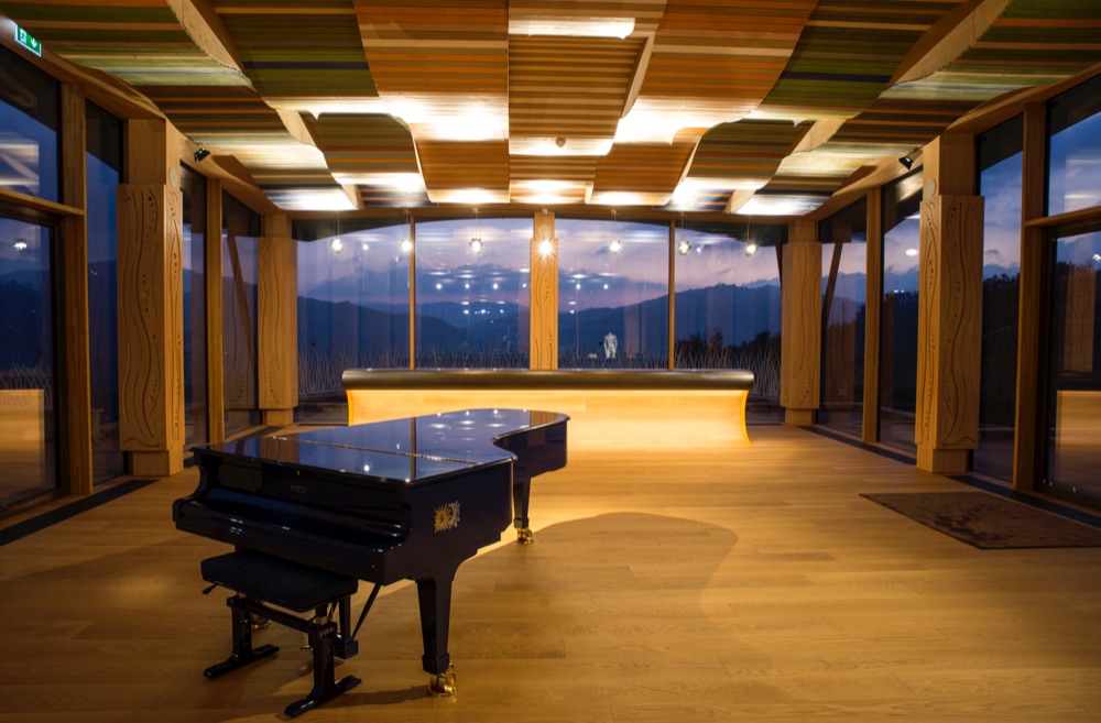 Sala della musica di Tenuta Mara