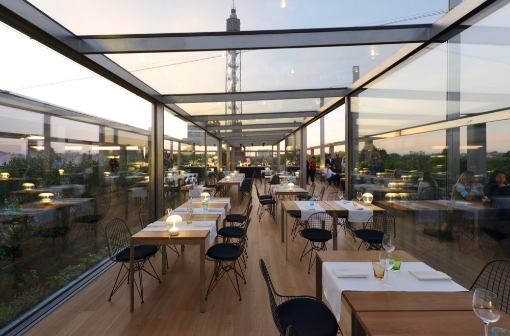 Terrazza Triennale Osteria con vista