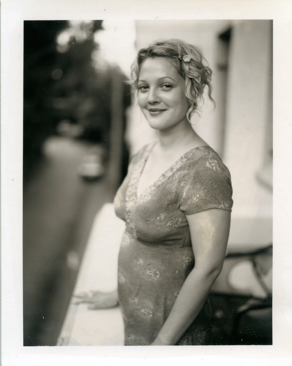 Drew Barrymore fotografata da Gus Van Sant. Gus Van Sant, Polaroïds, 1983-1999 © Gus Van Sant