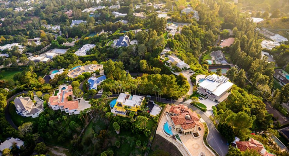 Los Angeles, il lussuoso quartiere di Bel Air Icon Los Angeles, il lussuoso quartiere di Bel Air Icon