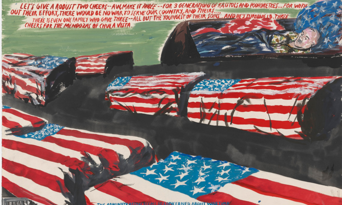 Raymond-Pettibon-Senza-titolo-Let-s-give-a-2006