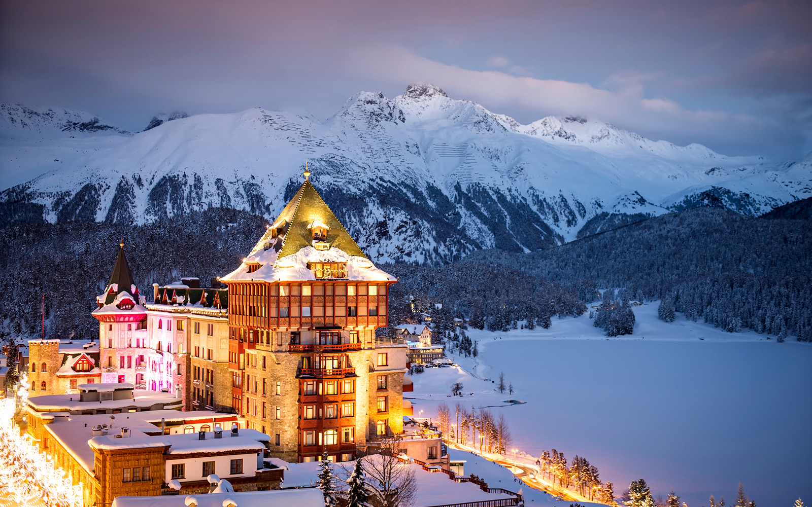 Badrutt's Palace, St. Moritz, Engandina