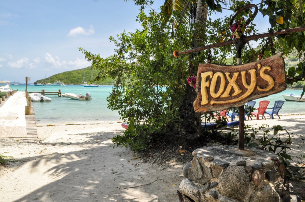 7 Jost Van Dyke Foxy's Bar