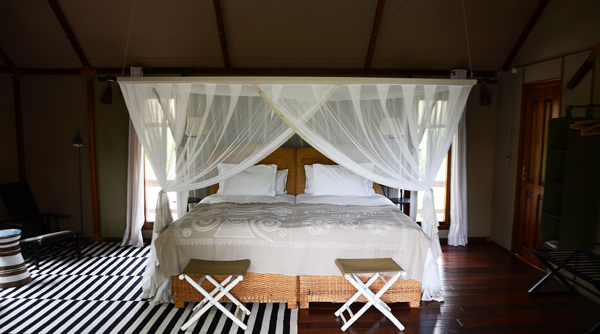 Mushara Outpost una tenda