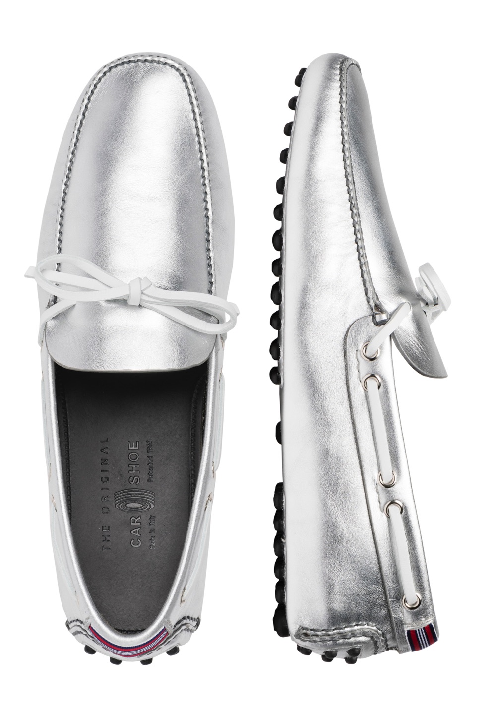 Car Shoe preview Uomo SS18 Silver antic calf