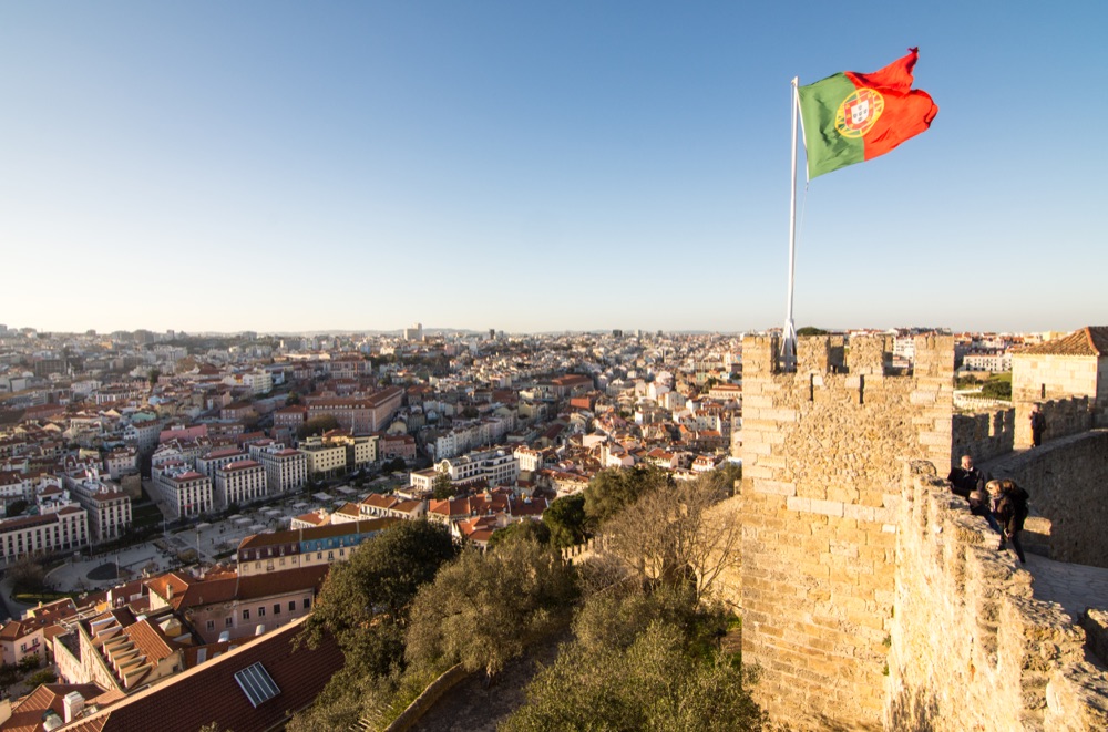 8 Castelo de Sao Jorge Lisbona
