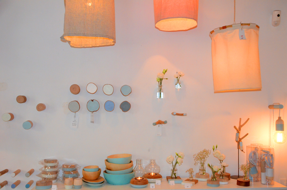 Interni del concept store La Variété