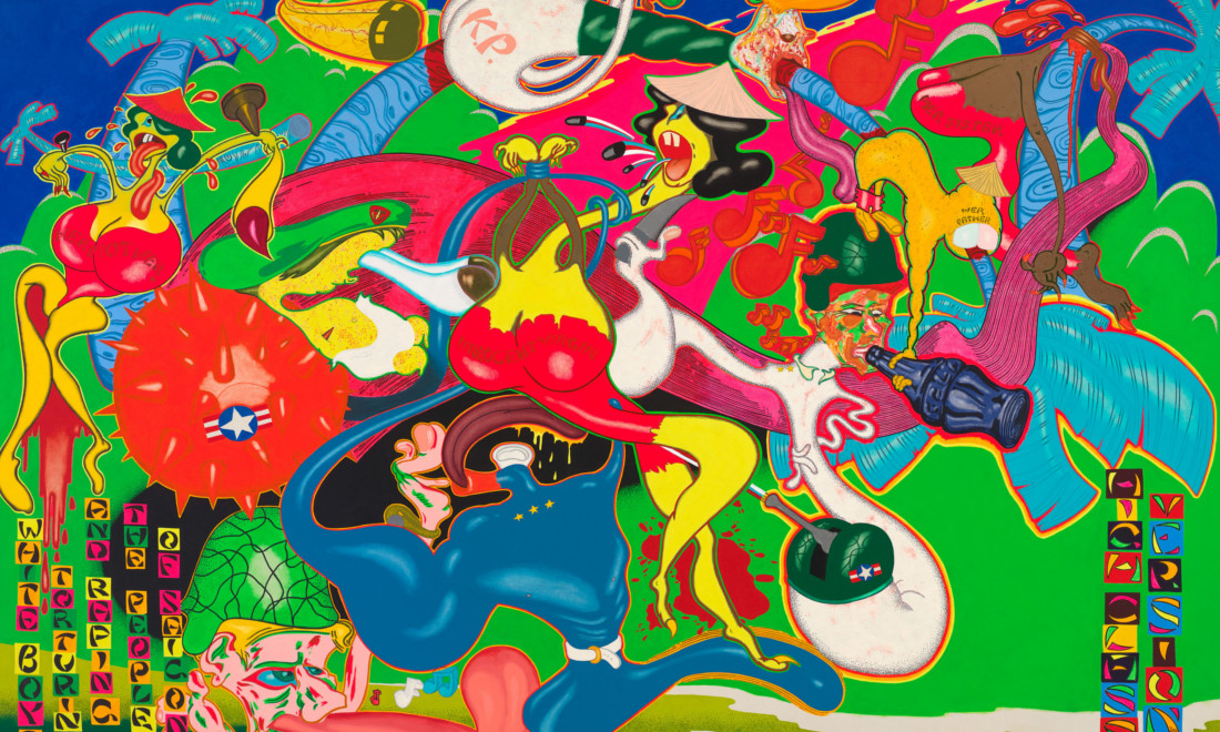 Peter-Saul-Saigon-1967-Deichtorhallen-Hamburg