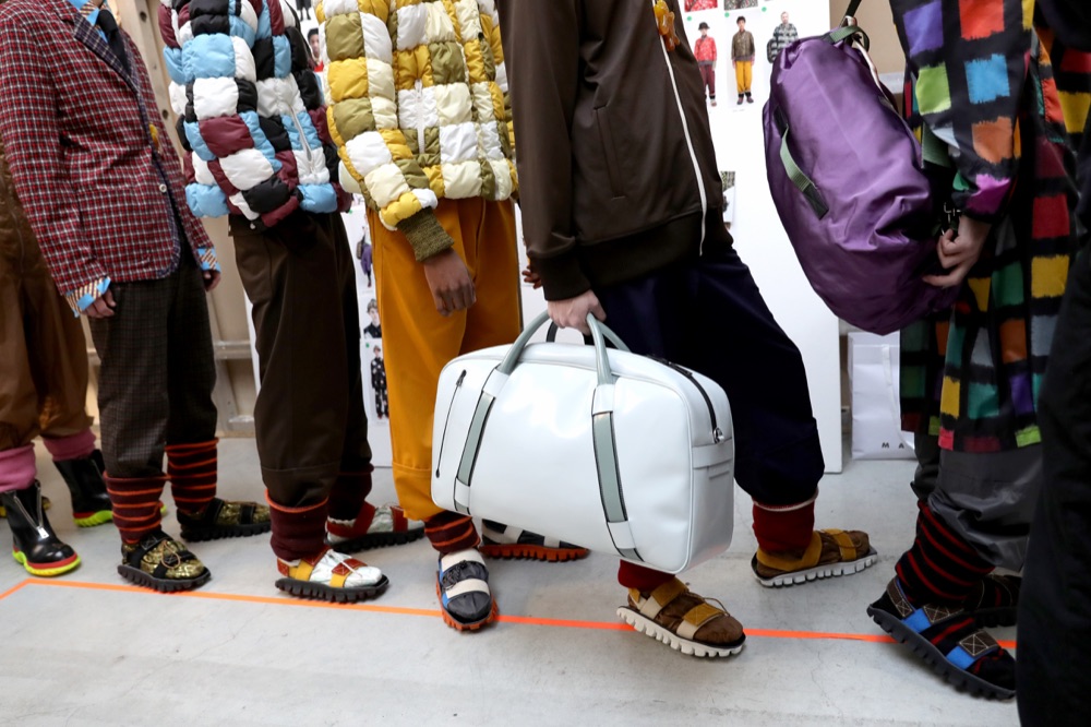 Marni - Backstage - Milan Men's Fashion Week Fall/Winter 2018/19