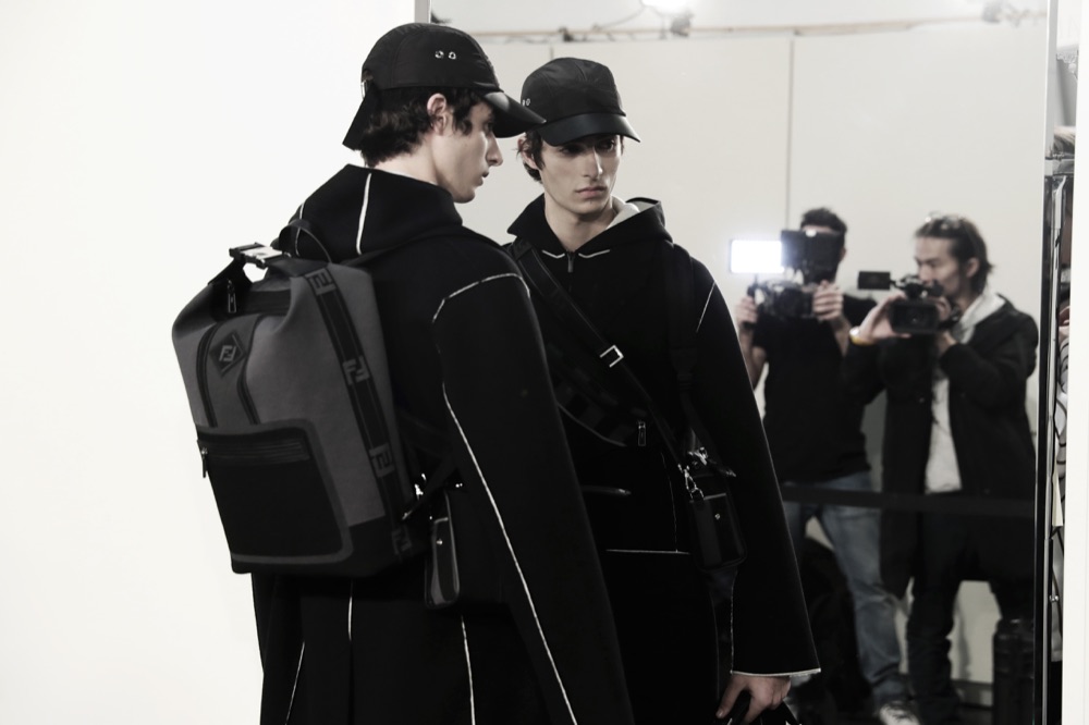 Fendi - Backstage - Milan Men's Fashion Week Fall/Winter 2018/19