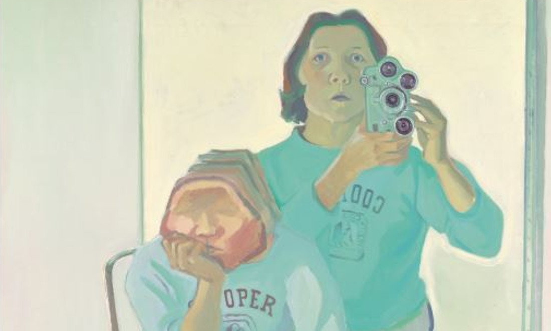 Maria-Lassnig-Double-Self-portrait-with-Camera