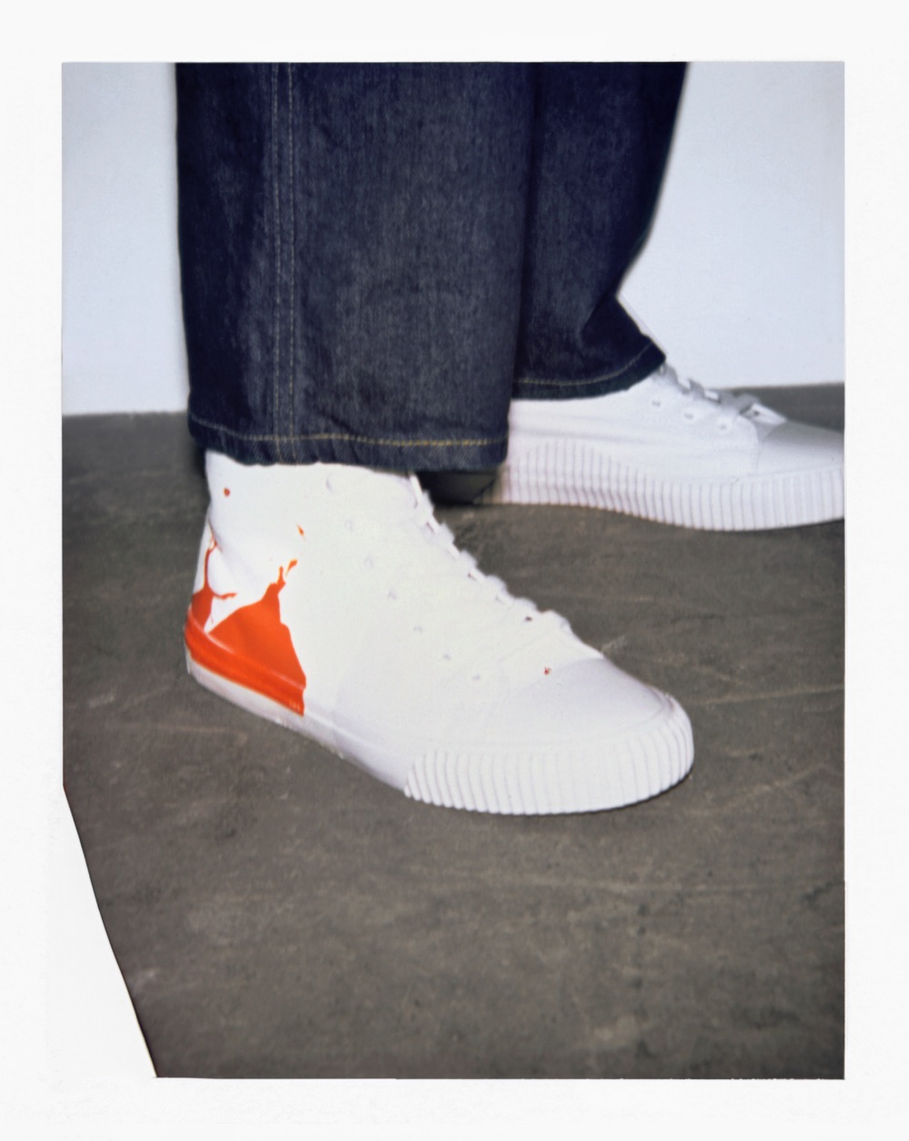 FA18_CKJ_M_AW_SP_SNEAKER_WHITE & ORANGE
