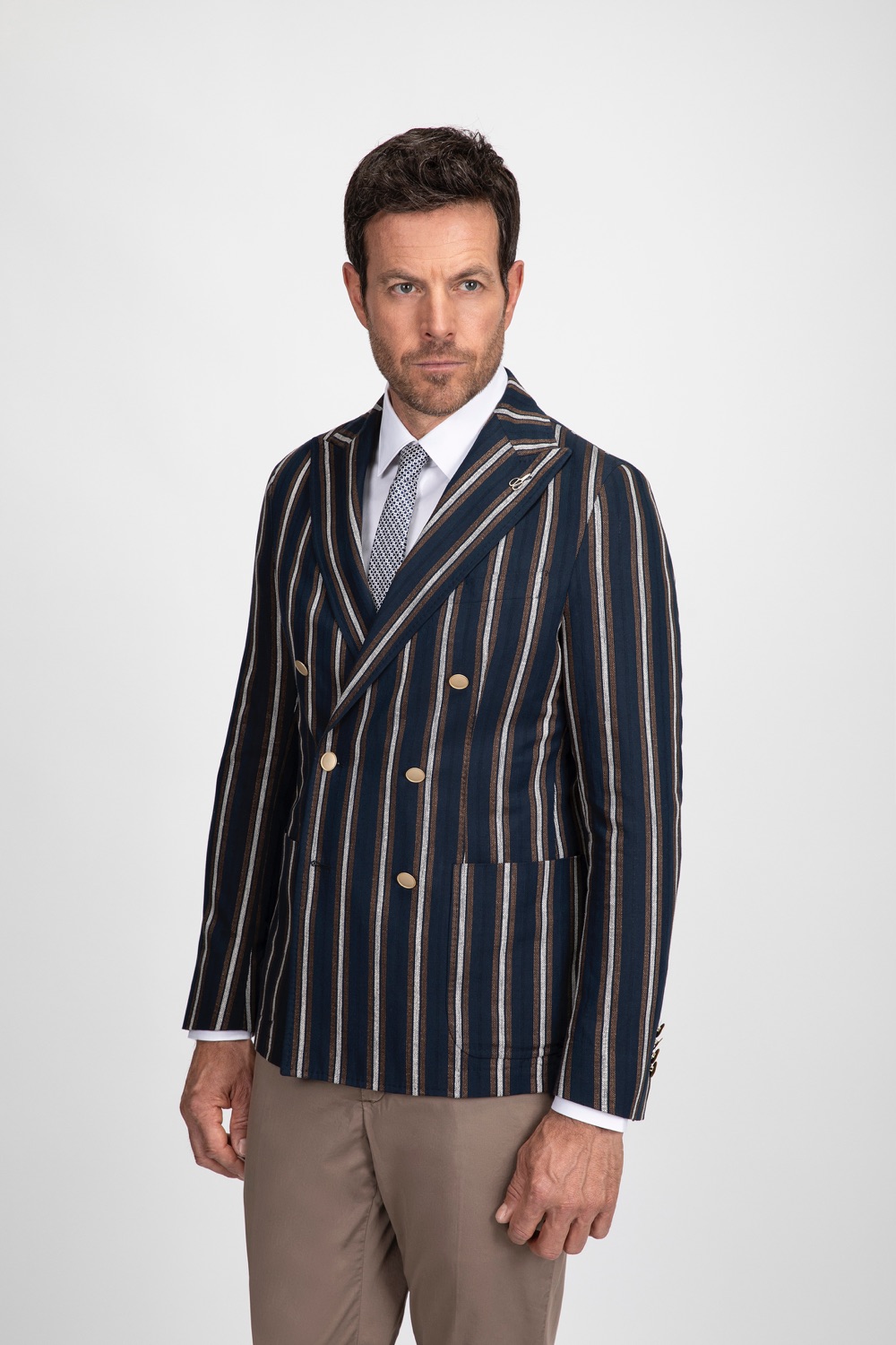 Giacca_doppiopetto_rigata_Paoloni