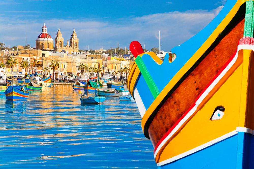 1 MALTA Villaggio dei pescatori di Marsaxlokk
