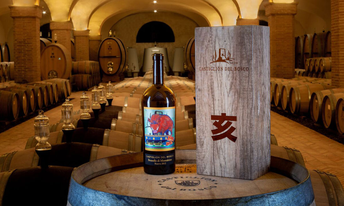 Brunello di Montalcino riserva 2012 collezione zodiaco