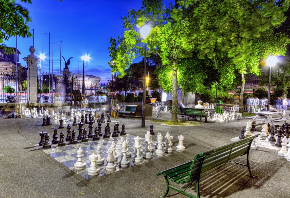 6 Chessgame all'aperto Bastioni Park