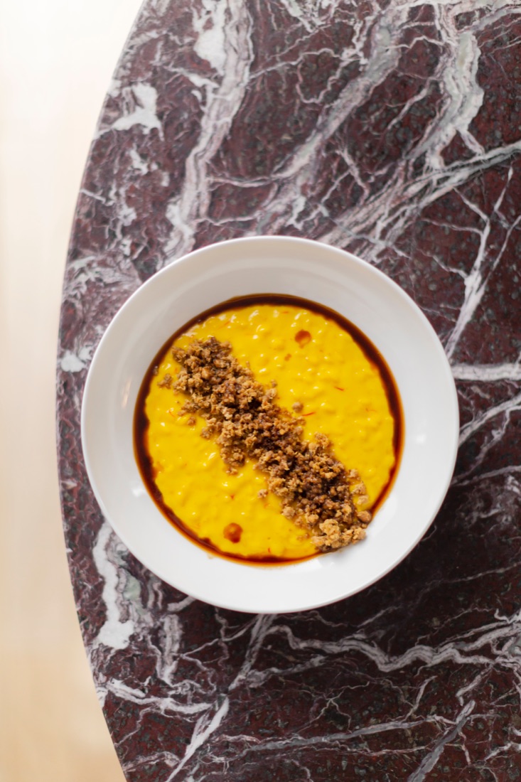 Altrimenti-milano-Risotto alla milanese con ragù di vitello