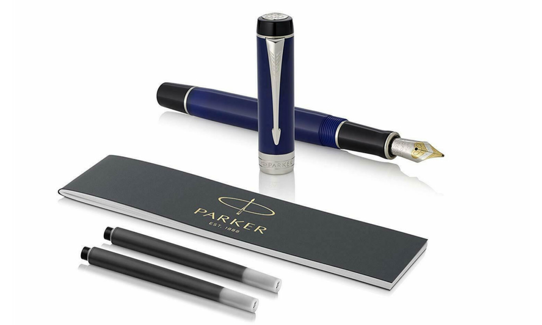 Parker Duofold Classic Blue & Black Centennial CT