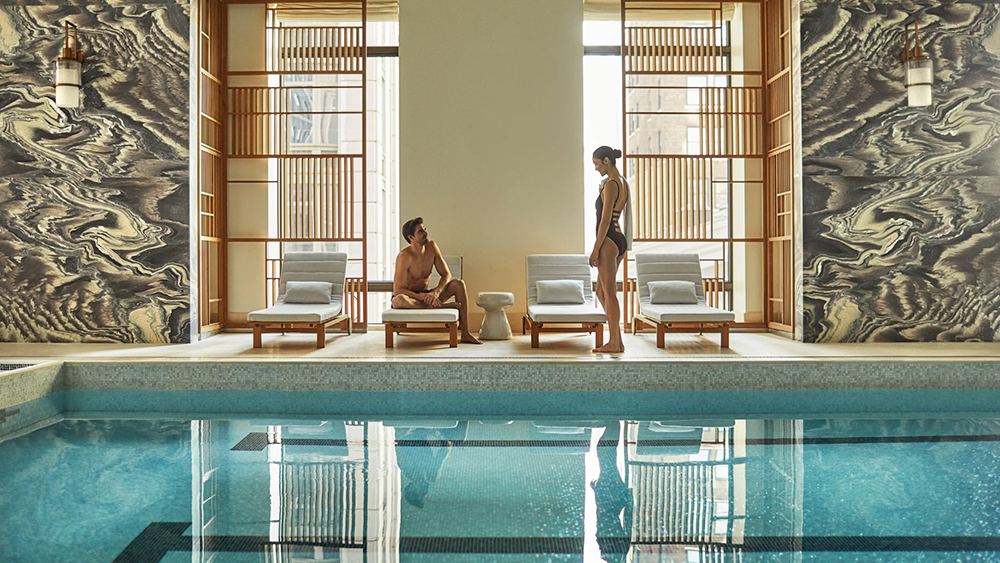 piscina del Four Seasons Downtown piscina del Four Seasons Downtown
