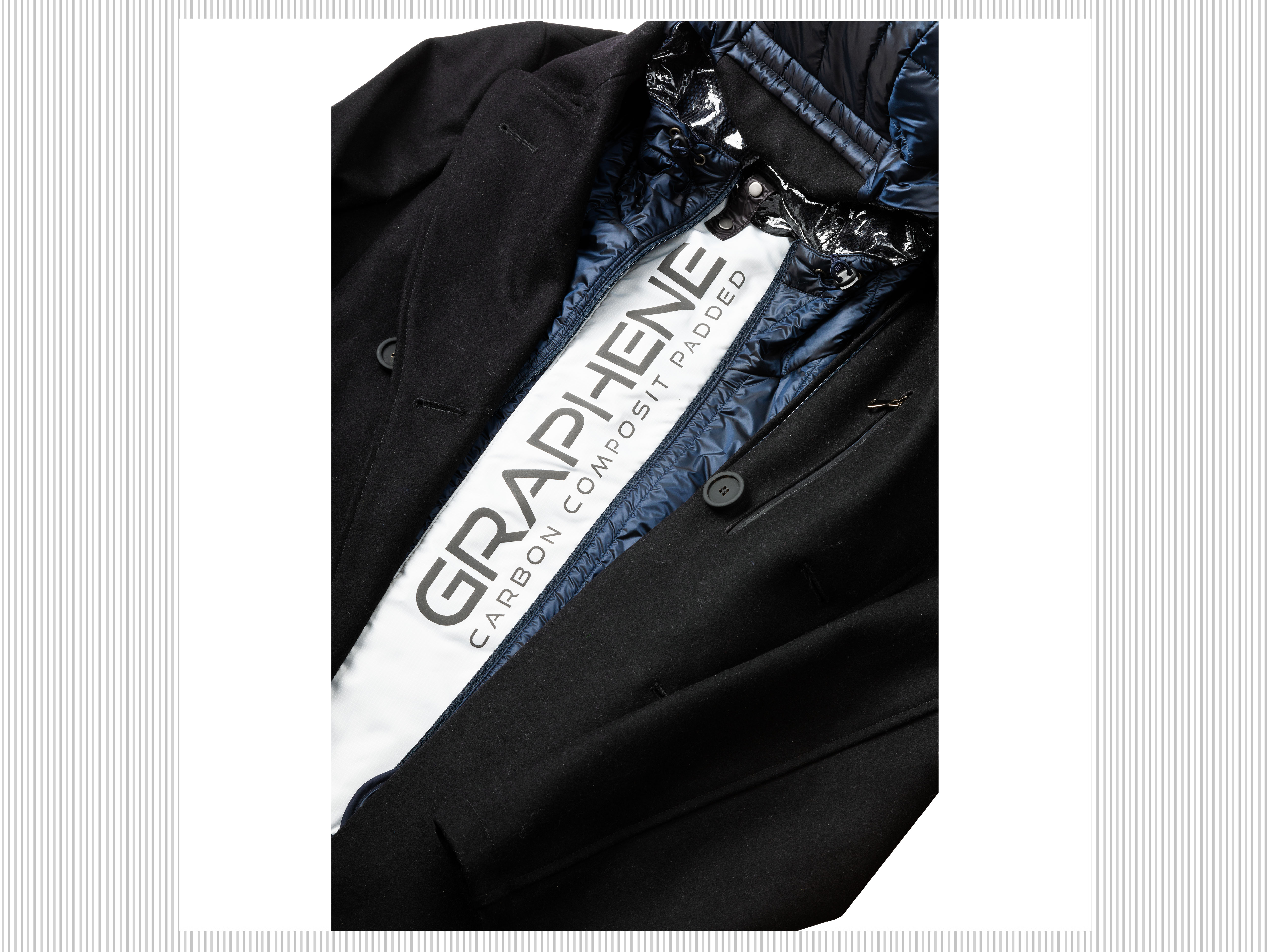 SEA-TY Peacoat, particolare del gilet